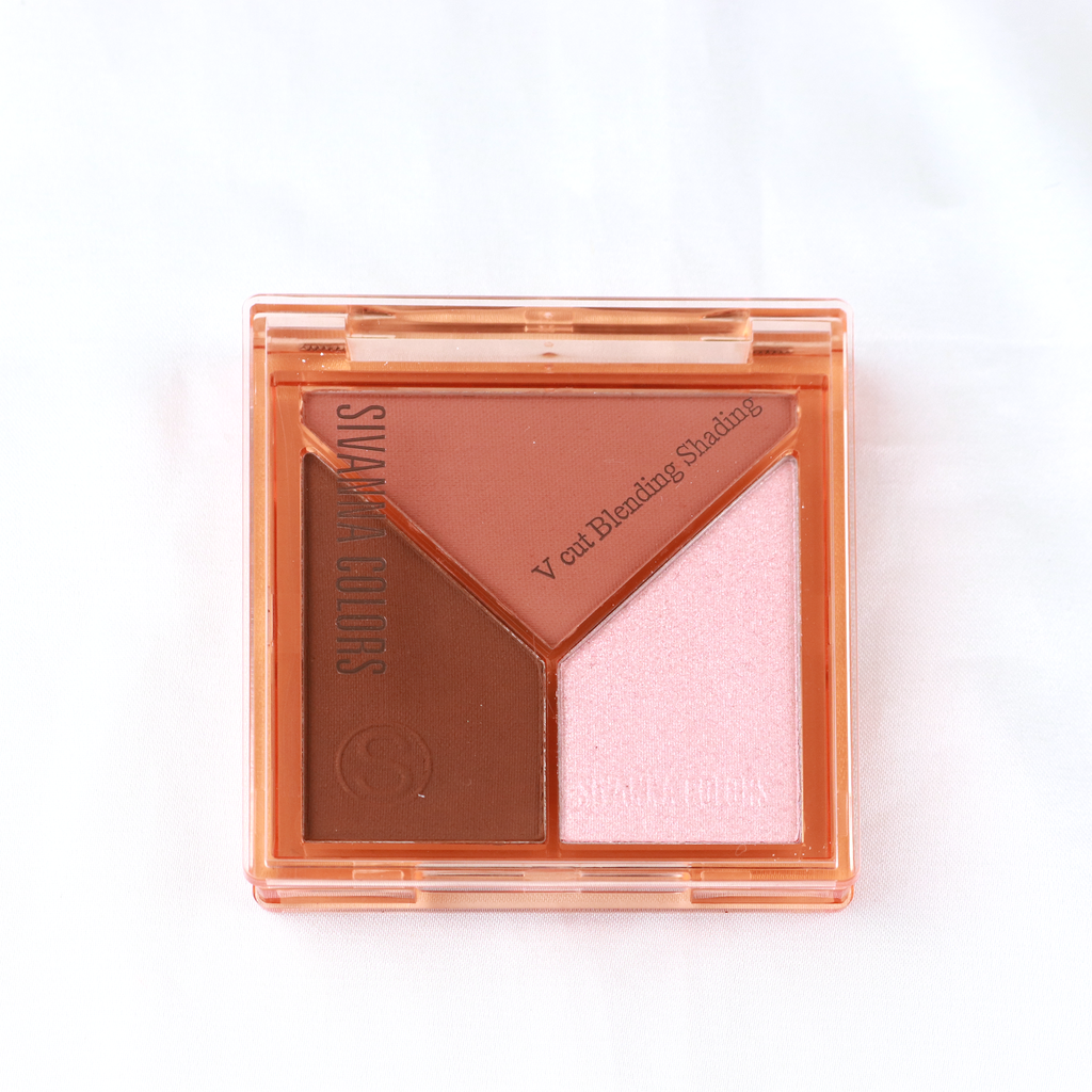 Phấn Tạo Khối Và Bắt Sáng Sivanna V Cut Blending Shading HF135