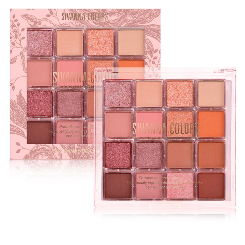 Bảng phấn mắt 16 ô Sivanna Colors My Candy Box Palette HF150
