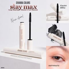 Mascara Sivanna Colors Stay Max Long-Wearing Volume & Curl HF214