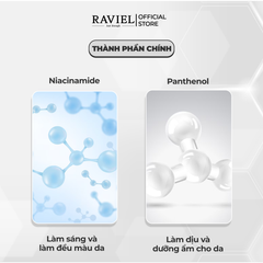 Kem đặc trị thâm, kháng viêm và ngăn ngừa mụn RAVIEL Panthenol Dark Spot & Blemish Spot Cream 15ml