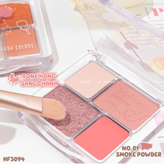 Phấn mắt 4 Ô Sivanna Pastoral Flavor Four Color Eyeshadow HF5094