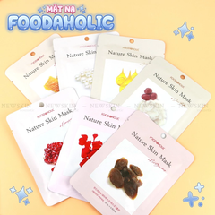Mặt Nạ Dưỡng Ẩm và Làm Trắng Da Nature Skin Mask FOODAHOLIC 20ml