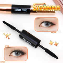 Mascara 2 Đầu Sivanna Colors Dual Volume Curl HF9020 - Black