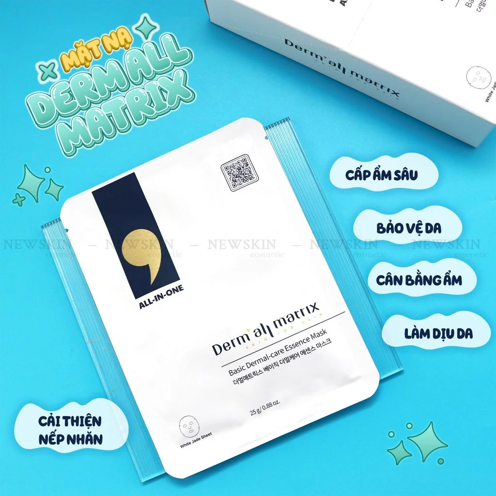 Mặt nạ Dermall Matrix Basic Dermal -  Care Esssence Mask