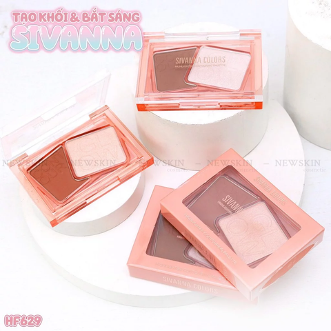 Sivanna Colors Hightlithter Contouring Palette HF629