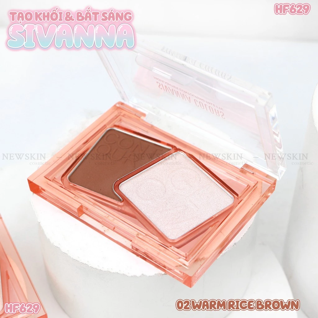 Sivanna Colors Hightlithter Contouring Palette HF629