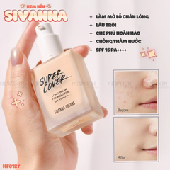 Kem Nền Sivanna Colors Super Cover Long Wear Foundation SPF15 Pa+++