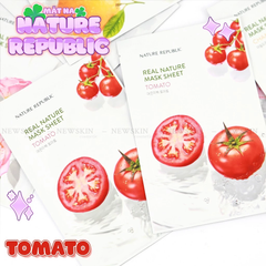 Mặt nạ giấy Cấp Ẩm và Dưỡng Trắng Nature Republic Real Nature Mask Sheet 23ml