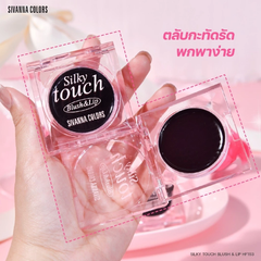 Má Hồng Son Kèm Mút Đổi Màu Sivanna Color