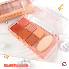 Bảng Phấn Mắt Và Bắt Sáng Sivanna Colors Candy Eye 6+1 Color Eyeshadow Palette HF630