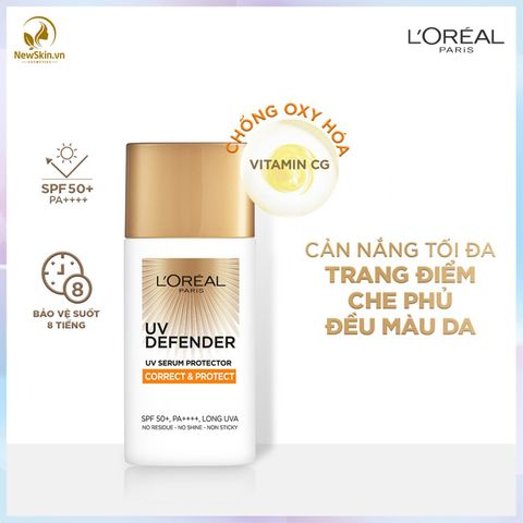 Kem Chống Nắng Loreal UV Defender- Correct & Protect 50ml (cam)