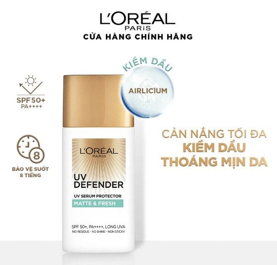 Kem Chống Nắng Loreal UV Defender- Correct & Protect 50ml (cam)