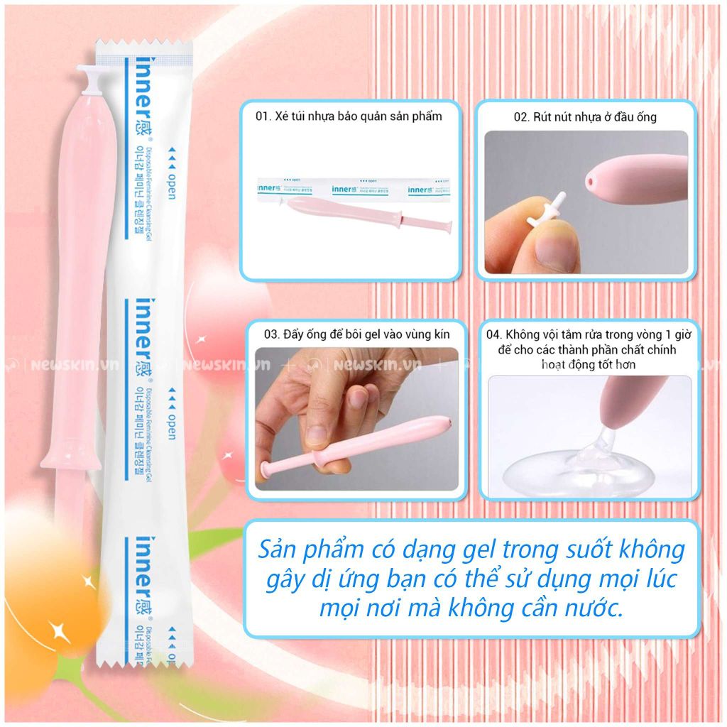 Gel Dưỡng Đa Năng INNER Disposable Feminine Gel ( Màu Xanh)