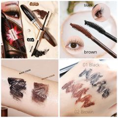 Mascara Hai Đầu Nối Mi Sivanna Colors Super Model Waterproof Long Thick HF901