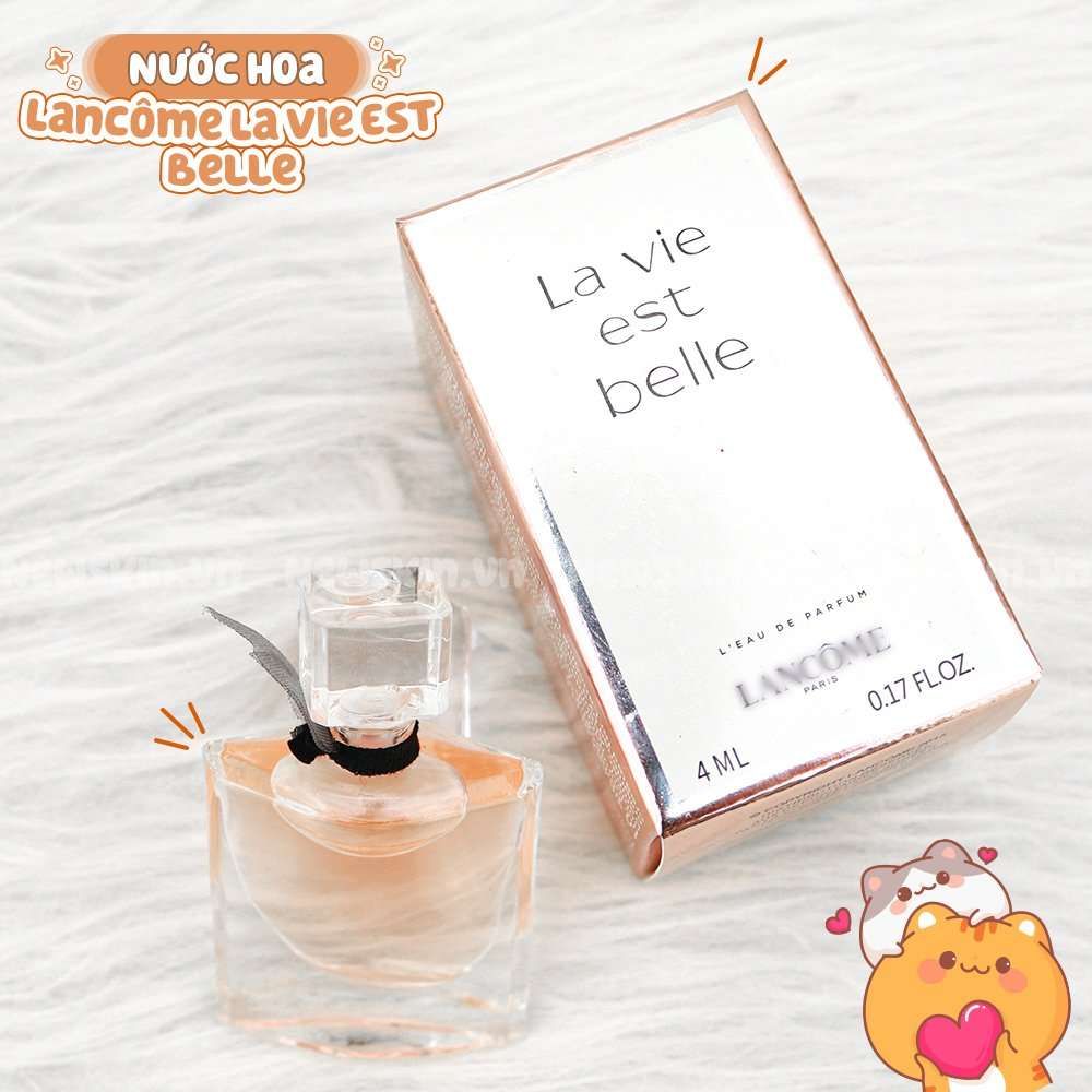 Nước Hoa Mini Nữ Lancôme La Vie Est Belle EDP 4ml ( Trắng )