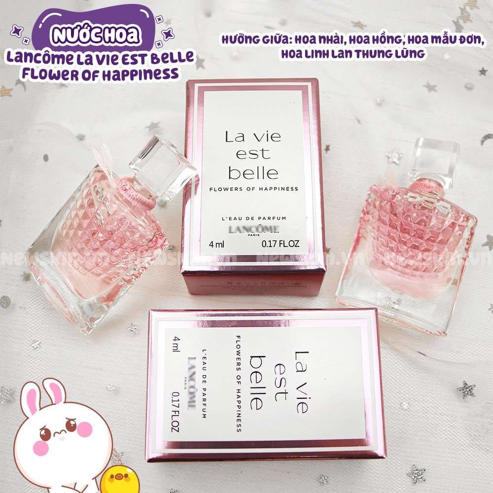 Nước Hoa Nữ Lancôme La Vie Est Belle Flower Of Happiness 4ml ( Tím )