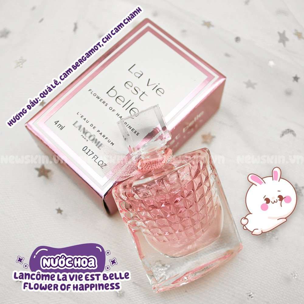 Nước Hoa Nữ Lancôme La Vie Est Belle Flower Of Happiness 4ml ( Tím )