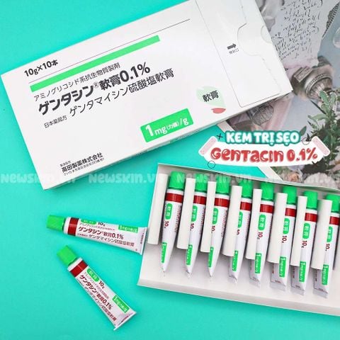 Kem Trị Sẹo Thâm Gentacin 0.1% Nhật Bản - 10g