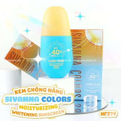 Kem Chống Nắng Sivanna Colors Moisturizing Whitening Sunscreen 80g