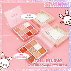 Phấn Mắt 9 Ô Sivanna Colors Fall In Love Eyeshadow Palette