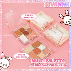 Phấn Mắt 7 Ô Sivanna Obsessions Multi Palette HF184