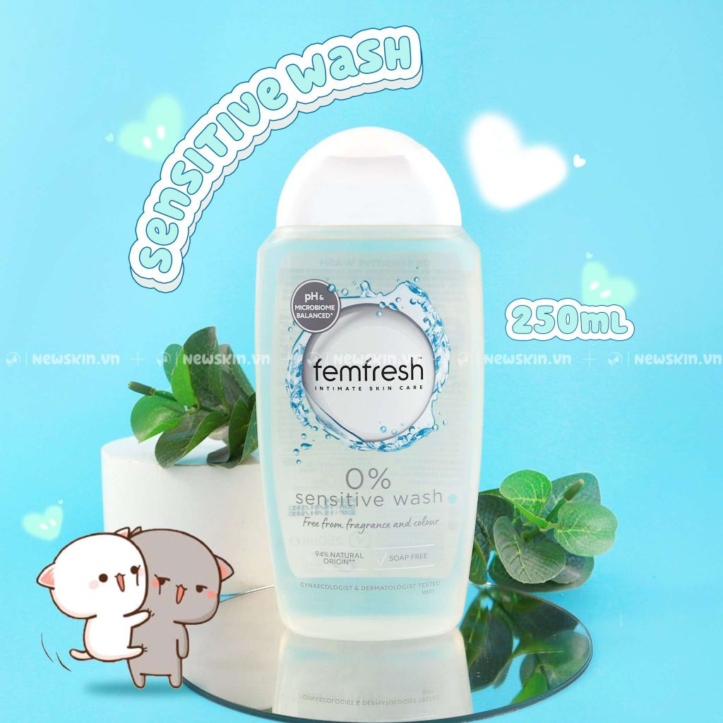 Dung Dịch Vệ Sinh Phụ Nữ Femfresh Intimate Skin Care UK 250ml