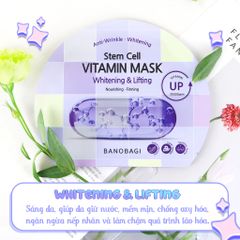 Mặt Nạ Giấy Banobagi Stem Cell Vitamin Mask 30g