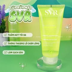 Sữa Rửa Mặt SVR Sebiaclear Gel Moussant - Gluconolactone