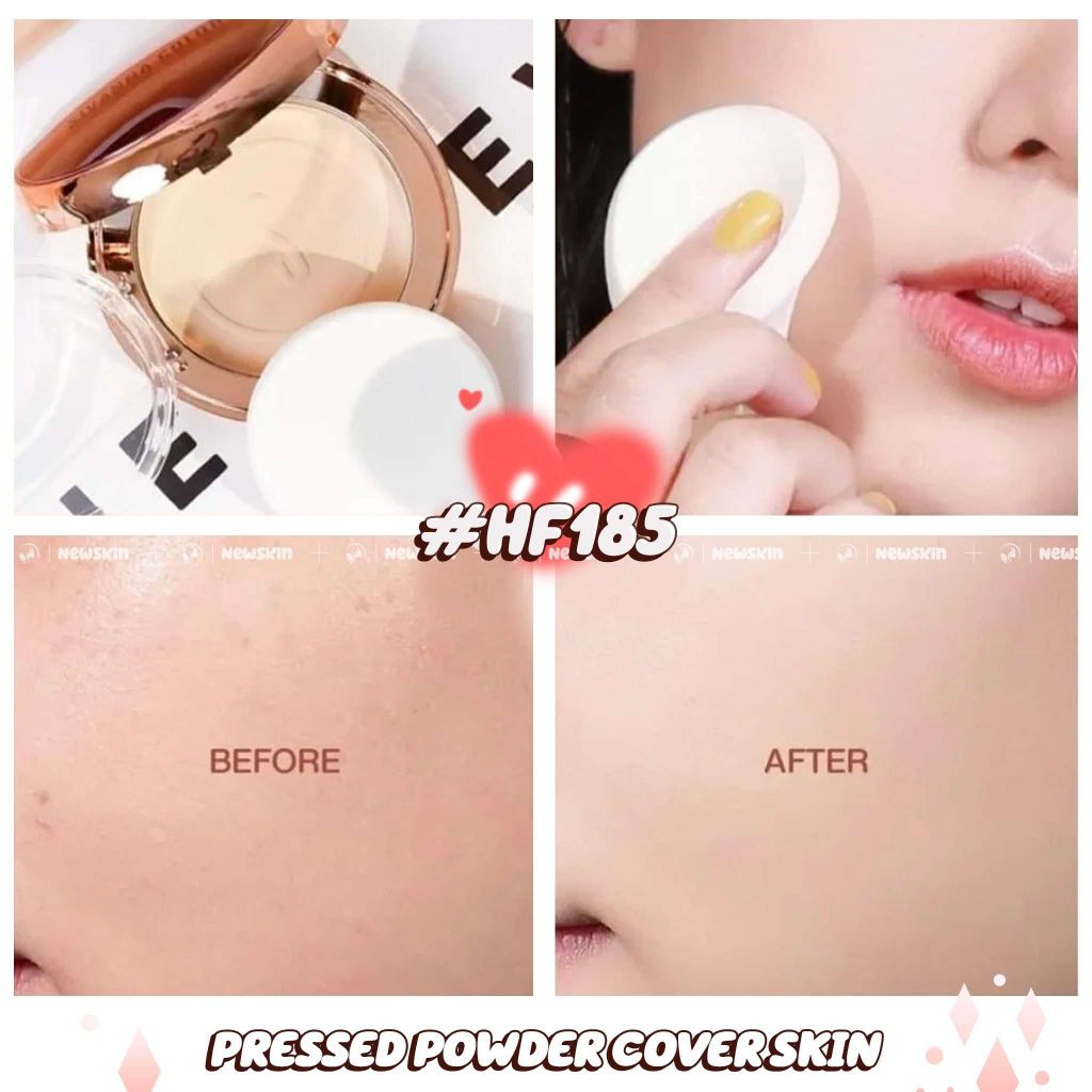 Phấn Phủ Kiềm Dầu Sivanna color Pressed Power Cover Skin HF185