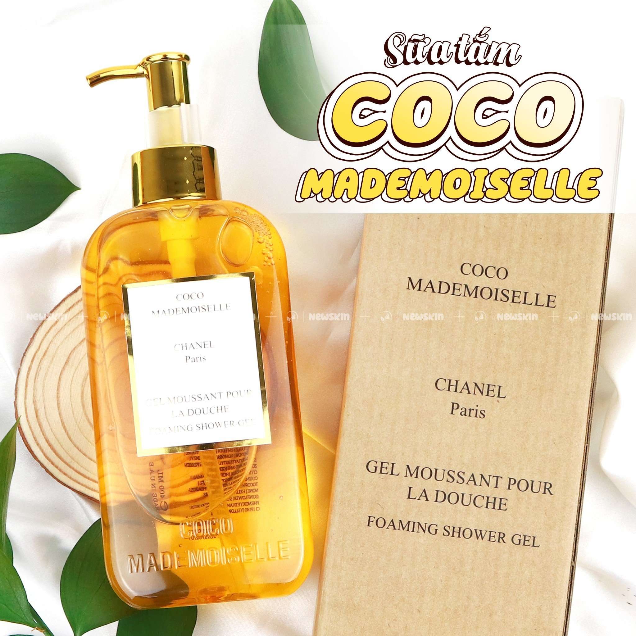 Sữa Tắm Coco Mademoiselle Gel Moussant Pour La Douche Foaming Shower  400mlSữa tắm Coco Mademoiselle Gel Moussant Pour La Douche Foaming –  Newskin.vn