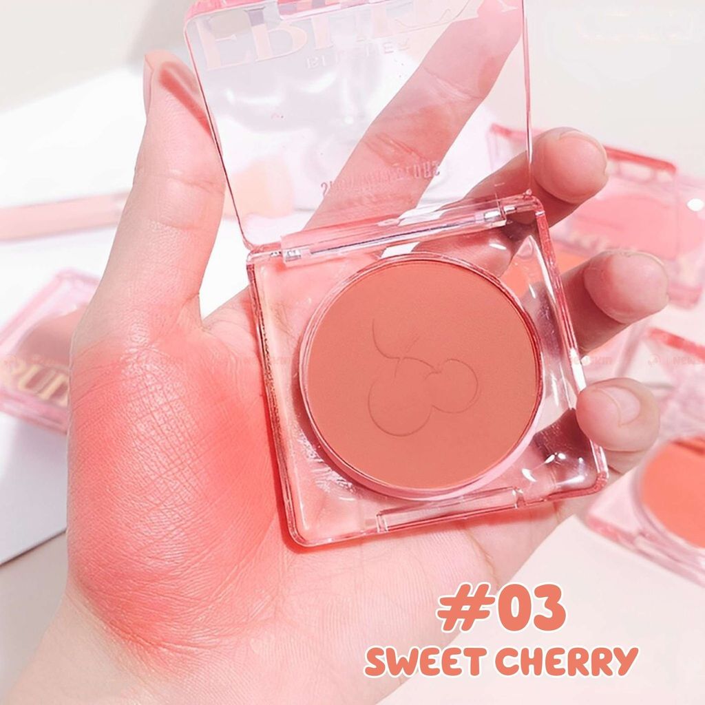 Phấn má hồng Mịn Lì Sivanna Fruity Blusher HF191 4g