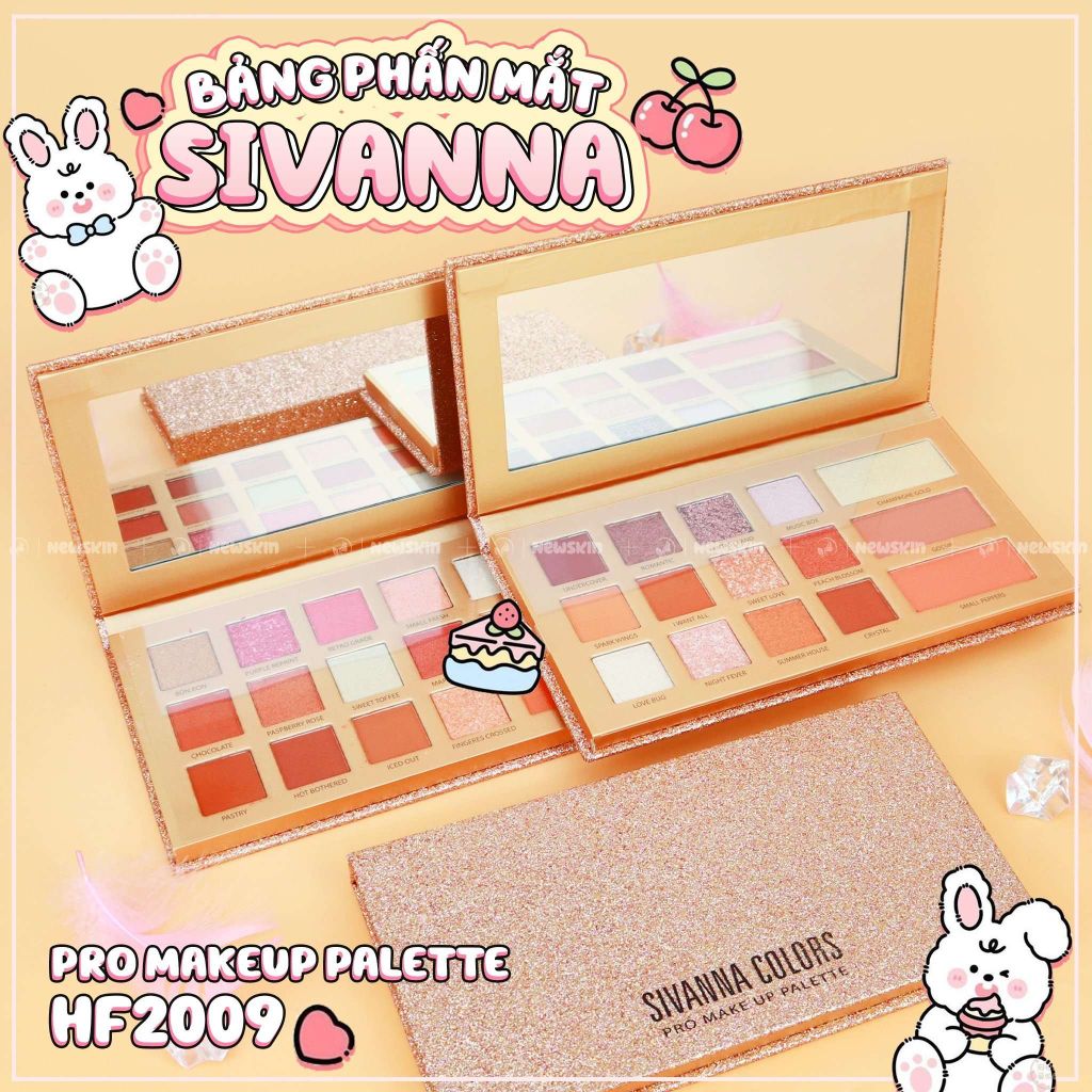 Bảng Phấn Mắt Sivanna Pro Makeup Palette HF2009