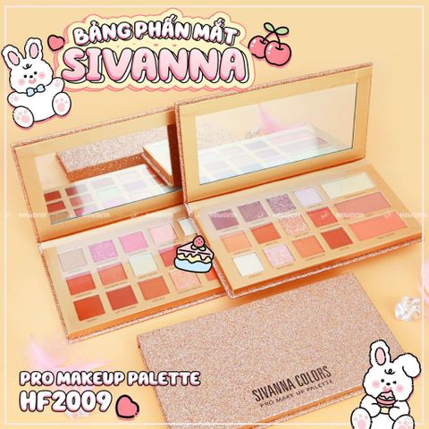 Bảng Phấn Mắt Sivanna Pro Makeup Palette HF2009