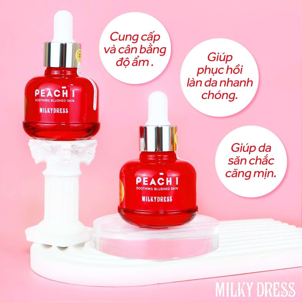 Serum Huyết Thanh Cô Đặc Milky Dress Peach I Serum