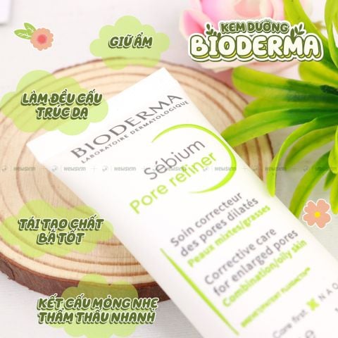 Kem Dưỡng se nhỏ lỗ chân lông Bioderma Sebium Pore Refiner 30ml