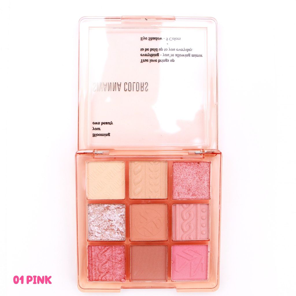 Phấn Mắt 9 ô Sivanna Colors Eye Shadow HF194