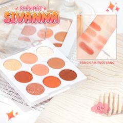 Phấn mắt 9 ô Sivanna Colors Be My Perfect Multi Palette Mini HF198