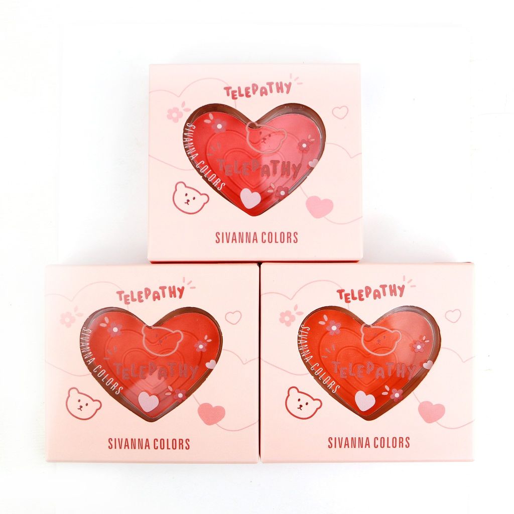 Phấn Má Hồng Sivanna Colors Telepathic Blush HF5092