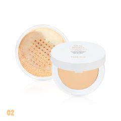 Phấn Nền và Phấn Phủ dạng bột 2in1 SIVANNA COLORS Skin Nuder Translucents Loose Powder HF1008