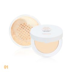 Phấn Nền và Phấn Phủ dạng bột 2in1 SIVANNA COLORS Skin Nuder Translucents Loose Powder HF1008
