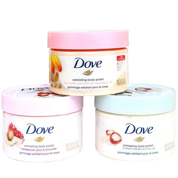 Kem Tẩy Tế Bào Chết Dove Body 298g