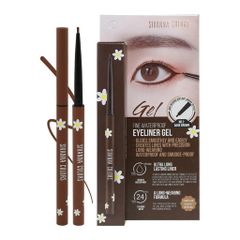 Chì Kẻ Mắt Siêu Mảnh Chống Trôi, Siêu Bền Sivanna Fine Waterproof Eyeliner Gel