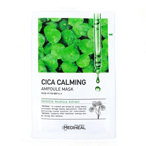 Mặt Nạ Dịu Nhẹ và Phục Hồi Mediheal Cica Calming Ampoule Mask