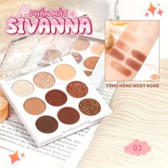 Phấn mắt 9 ô Sivanna Colors Be My Perfect Multi Palette Mini HF198