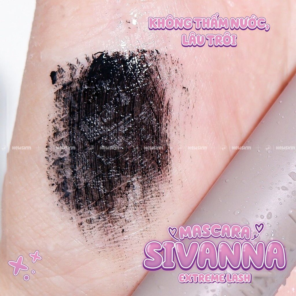 Mascara làm cong và dài mi Sivanna Dense and Curling Extreme Lash HF943