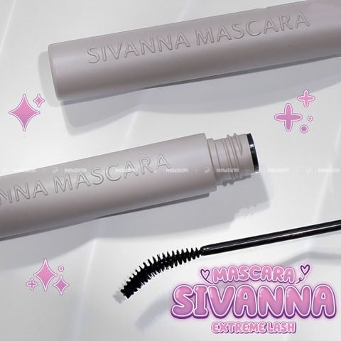 Mascara làm cong và dài mi Sivanna Dense and Curling Extreme Lash HF943
