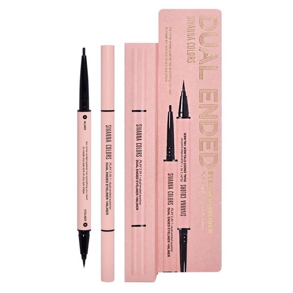 Bút Kẻ Mắt 2 trong 1 Sivanna Dual Ended Eyeliner + Inliner HF9036