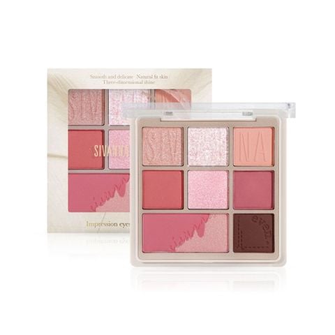 Phấn mắt 8 Ô Sivanna Colors Impression Eyeshadow Palette HF952