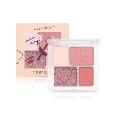 Phấn mắt 4 Ô Sivanna Pastoral Flavor Four Color Eyeshadow HF5094