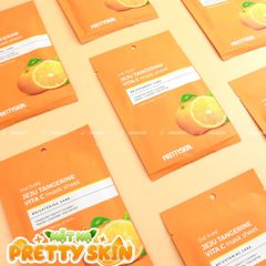 Mặt Nạ Dưỡng Sáng Da Prettyskin The Pure Jeju Tangerine Vita C